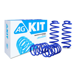 Resortes Deportivos AG Kit Chevrolet Aveo 18-22 Kit 4 Piezas