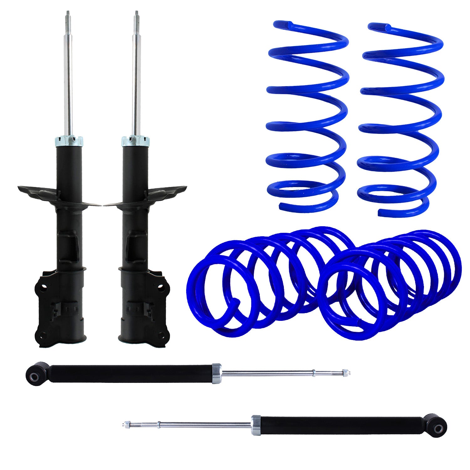 Kit Deportivo Resortes Ag Kit y Amortiguadores Originales Hyundai i10 2015-2023 8 piezas