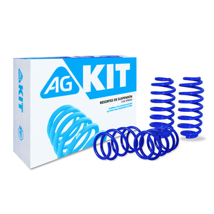 Resortes Deportivos AG Kit Volkswagen Tiguan 2018-2024 4 Pzs Delanteros y Traseros