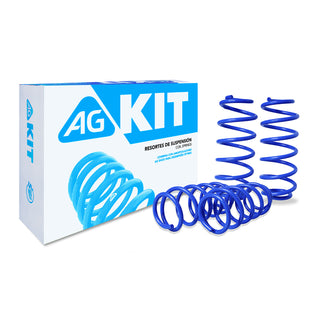 Resortes Deportivos AG Kit Mitsubishi Attrage 2016-2018 Delanteros y Traseros