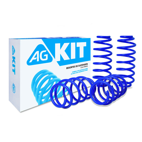 Resortes Deportivos AG Kit Volkswagen Lupo 2002-2009 Kit 4 Piezas