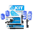 Kit Deportivo Resortes Ag Kit y Amortiguadores Originales Chevrolet Corsa 2000-2008 8 piezas-1
