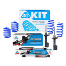 Kit Deportivo Resortes Ag Kit y Amortiguadores Ag Shox Chevrolet Corsa Todos Kit 8 Piezas-1