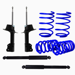 Kit Deportivo Resortes Ag Kit y Amortiguadores Originales Dodge Shadow 1989-1995 8 piezas