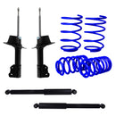 Kit Deportivo Resortes Ag Kit y Amortiguadores Originales Dodge Shadow 1989-1995 8 piezas-2