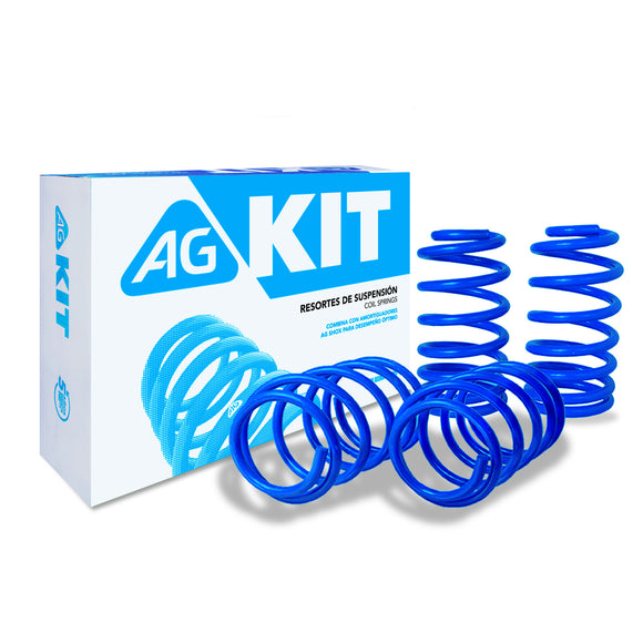 Resortes deportivos AG Kit Chrysler Shadow 1987-1994  4 piezas