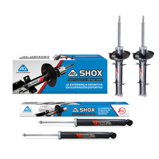 Amortiguadores Deportivos AG Shox Volkswagen Jetta A4/Clásico 2000-2015 Kit 4 Piezas