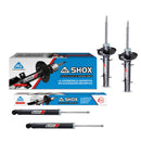 Amortiguadores AG Shox p/Achaparrar para Jetta A4 99-05-1
