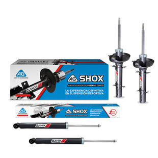 Amortiguadores Deportivos AG Shox Volkswagen Jetta A4/Clásico 2000-2015 Kit 4 Piezas