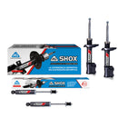 Amortiguadores Deportivos AG Shox Chevrolet Corsa 02-10 Kit 4 Piezas-1