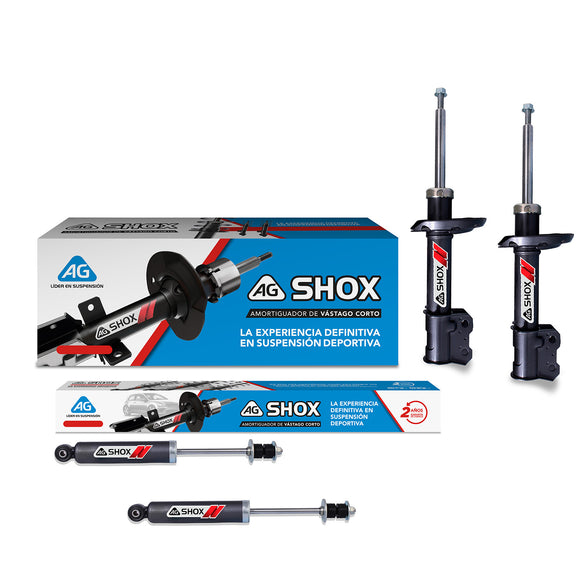 Amortiguadores Deportivos AG Shox Chevrolet Corsa 02-10 Kit 4 Piezas