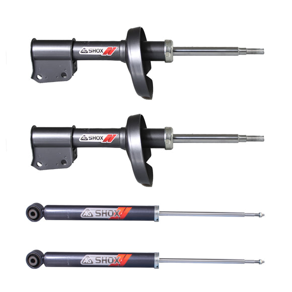 Amortiguadores Deportivos AG Shox Nissan Platina 2004-2012 Delanteros y Traseros