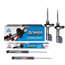 Amortiguadores Deportivos AG Shox Nissan Platina 2004-2012 Delanteros y Traseros-1