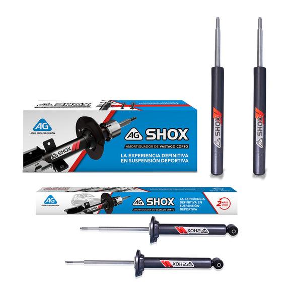 Amortiguadores Deportivos AG Shox Volkswagen Pointer 1996-2014 Kit 4 Piezas