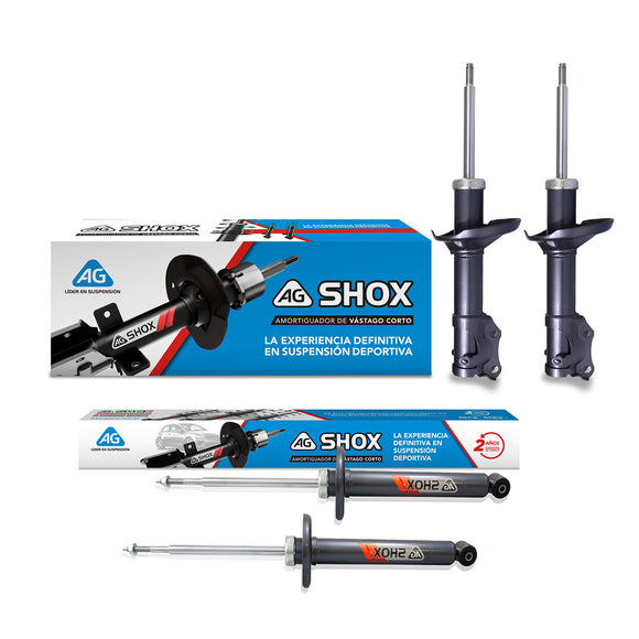 Amortiguadores AG Shox Para Achaparrar para Volkswagen A3 1992-1999 Delanteros y Traseros