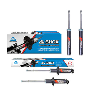 Amortiguadores Deportivos AG Shox Volkswagen Caribe 1977-1987 Kit 4 Piezas