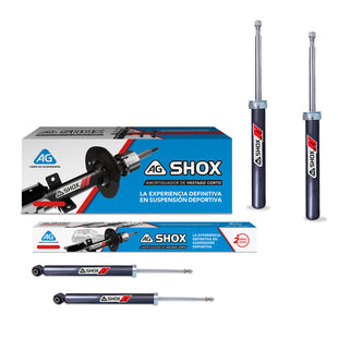 Amortiguadores Deportivos AG Shox Volkswagen Cabriolet 1979-1987 Kit 4 Piezas
