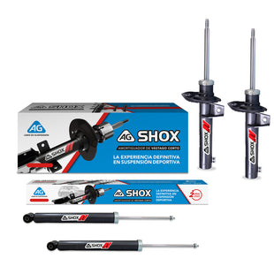 Amortiguadores Deportivos AG Shox Volkswagen Jetta A6 (50 mm) 2010-2018 Delanteros y Traseros