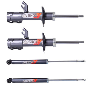 Amortiguadores Deportivos AG Shox Nissan March (No usa tornillo estabilizador) 2011-2023 Kit 4 Piezas