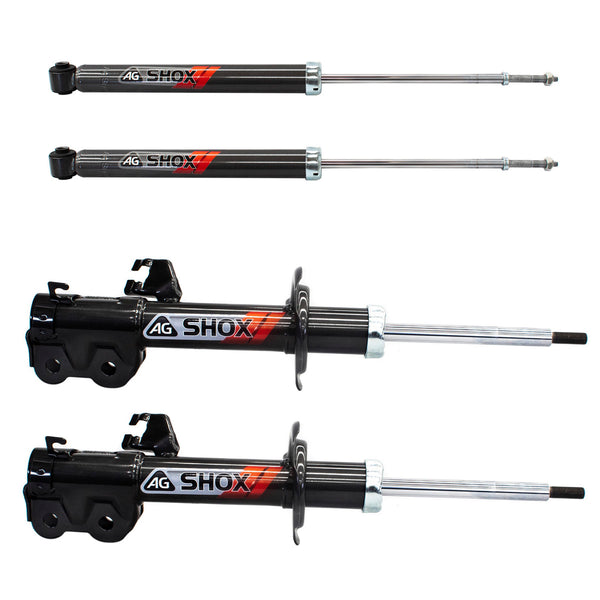 Amortiguadores Deportivos Ag Shox Nissan March 2011-2023 Kit 4 Piezas