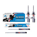 Amortiguadores Deportivos AG Shox Nissan March 2011-2023 Kit 4 Piezas-1