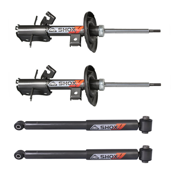Amortiguadores Deportivos AG Shox Nissan Sentra 2007-2012 Kit 4 Piezas