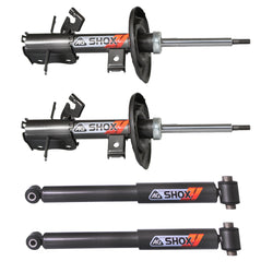 Amortiguadores Deportivos Ag Shox Nissan Sentra 07-12 Kit 4 Piezas