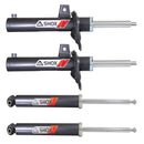 Amortiguadores Deportivos AG Shox Volkswagen Golf A7 (Carter 55 mm) (Trasero Eje Suspensión Independiente Buje 10 mm) 13-19 x4-2