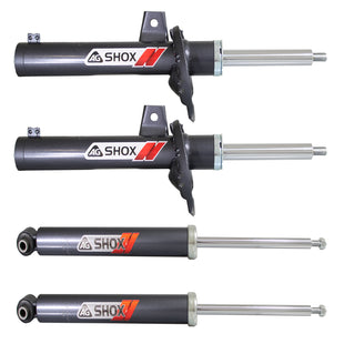 Amortiguadores Deportivos AG Shox Audi TT (Carter 55 mm) (Trasero Eje Suspensión Independiente Buje 10 mm) 2015-2022 4 piezas