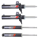 Amortiguadores Deportivos AG Shox Volkswagen Golf Sportwagen (Carter 55 mm) (Trasero Eje Suspensión Independiente Buje 10 mm) 15-17 Delanteros y Traseros-2