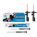 Amortiguadores Deportivos AG Shox Chevrolet Sonic Exp RS 2012-2019 4 piezas-1