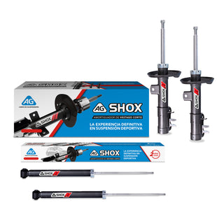 Amortiguadores Deportivos AG Shox Chevrolet Sonic (Excepto RS) 2012-2019 4 piezas
