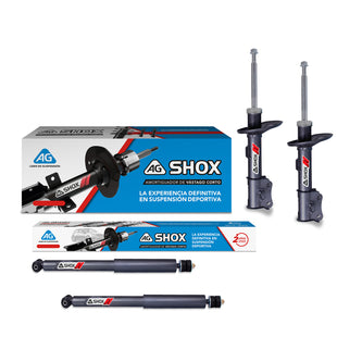 Amortiguadores Deportivos AG Shox Pontiac Wave 2005-2008 4 Piezas