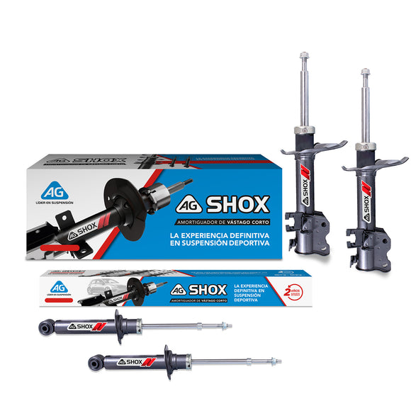 Amortiguadores Deportivos AG Shox Nissan Sentra 2000-2006 4 Piezas
