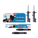 Amortiguadores Deportivos AG Shox Kia Forte 2012-2018 4 Piezas-1