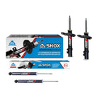 Amortiguadores Deportivos AG Shox Nissan Sentra (B18) 2020-2026 4 Piezas-1