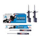 Amortiguadores Deportivos AG Shox Nissan Sentra 2013-2019 4 Piezas-1