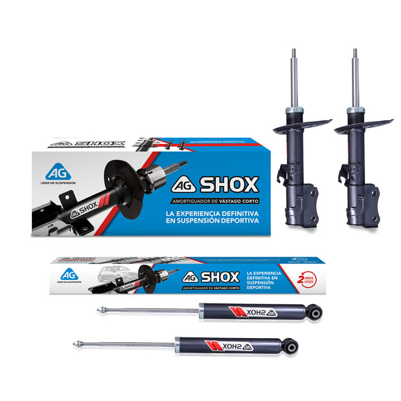 Amortiguadores Deportivos AG Shox Nissan Sentra 2013-2019 4 Piezas