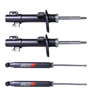 Amortiguadores Deportivos AG Shox Audi A1 (8X) (Delantero con anclaje) 10-18 Kit 4 Piezas