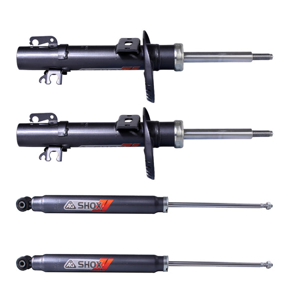 Amortiguadores Deportivos AG Shox Seat Toledo IV (Delantero con anclaje) 12-19 Kit 4 Piezas