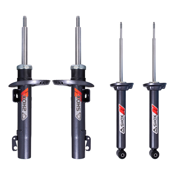 Amortiguadores Deportivos AG Shox Volkswagen Gol (Sin anclaje) 2007-2020 Delanteros y Traseros