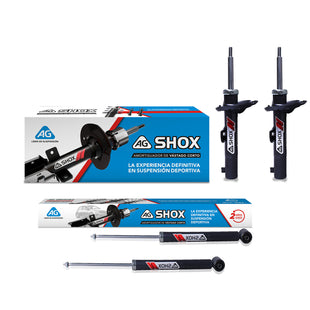 Amortiguadores Deportivos AG Shox Seat Ibiza 6F (Buje 10 mm Trasero) 2018-2023