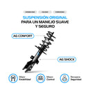 Resortes y Amortiguadores Ag Volkswagen Golf A4 (Reforzado) 1999-2006 Delanteros-4