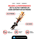 Resortes Deportivos y Amortiguadores Deportivos AG Volkswagen Jetta A3 (Aro Grande) 1992-1999 Delanteros