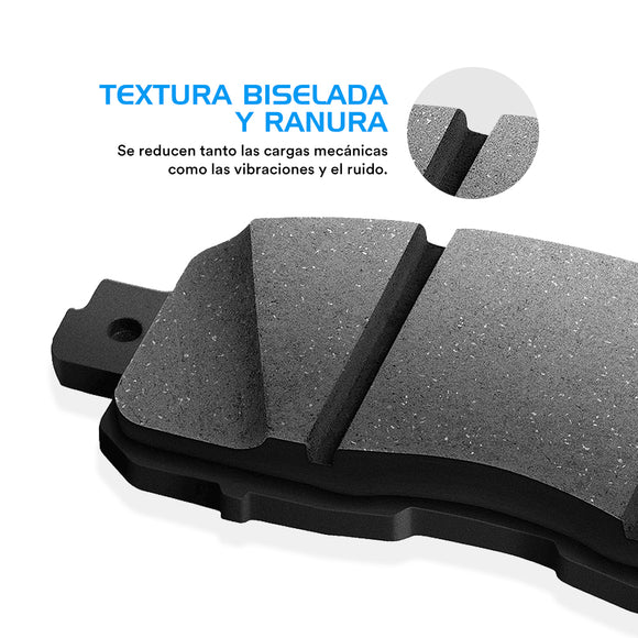 Balatas AG Bpad Audi A3 4 Cil Turbo (Con sensor) 2011-2013 Delanteras y Traseras