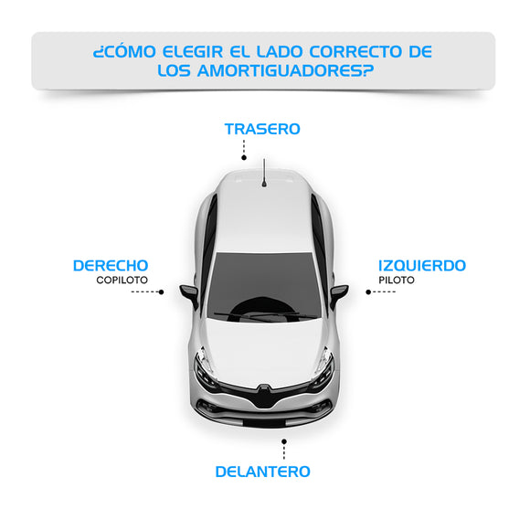 Amortiguadores Originales AG Shock Bmw 128i 2008-2013 Trasero Derecho