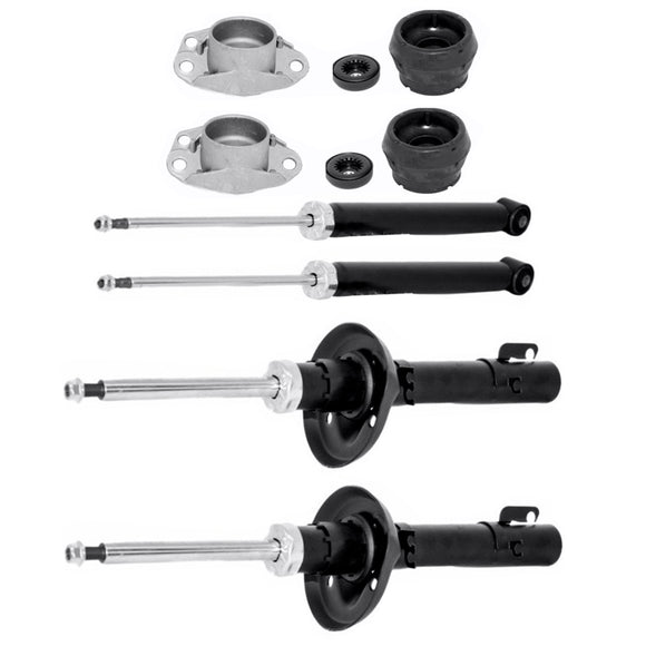 Amortiguadores Originales y Bases AG Volkswagen Jetta A2 1987-1992 Delanteros y Traseros