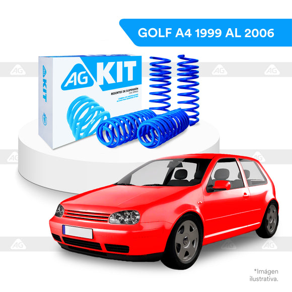 Resortes Deportivos AG Kit Volkswagen Golf A4 1999-2005 Kit 4 Piezas