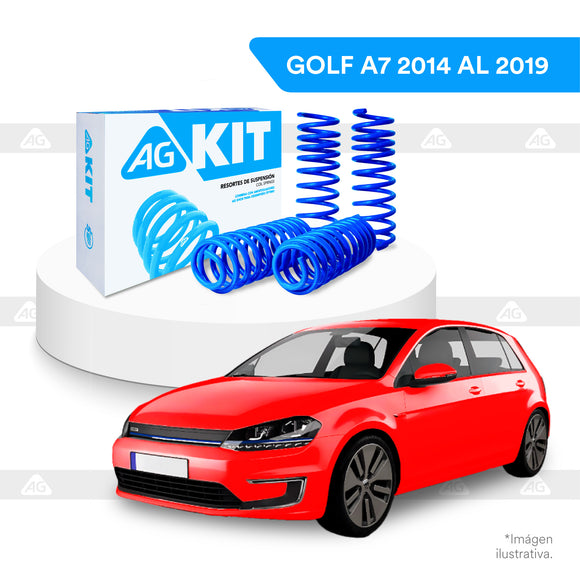 Resortes Deportivos AG Kit Volkswagen Golf A7 12-19 Kit 4 Piezas