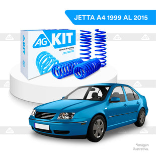 Resortes Deportivos AG Kit Volkswagen Jetta A4 MK4 Kit 4 Piezas